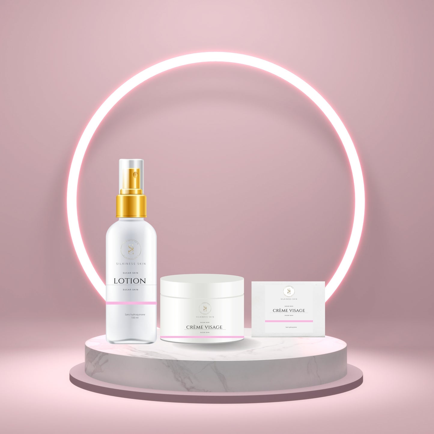 KIT VISAGE : VANILLA ET SUGAR SKIN