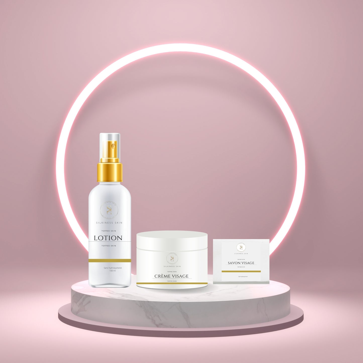 KIT VISAGE : TOFFEE SKIN